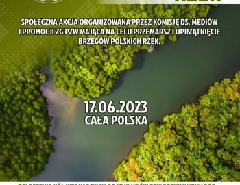 Sprzątanie brzegów Polskich rzek