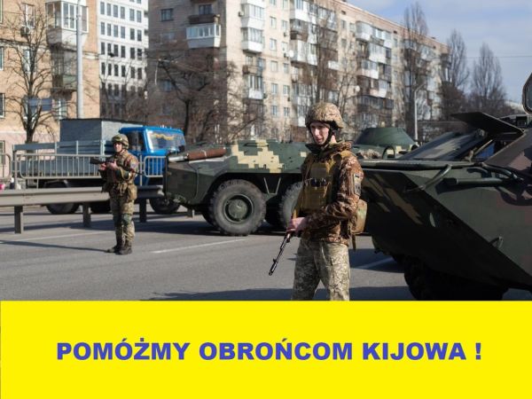 Uwaga, zbiórka darów dla obrońców Kijowa w sklepach wędkarskich!